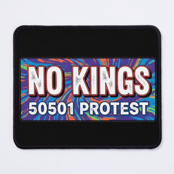 Item preview, NO KINGS 50501 PROTEST Anti Trump designed and sold by Owcomm.