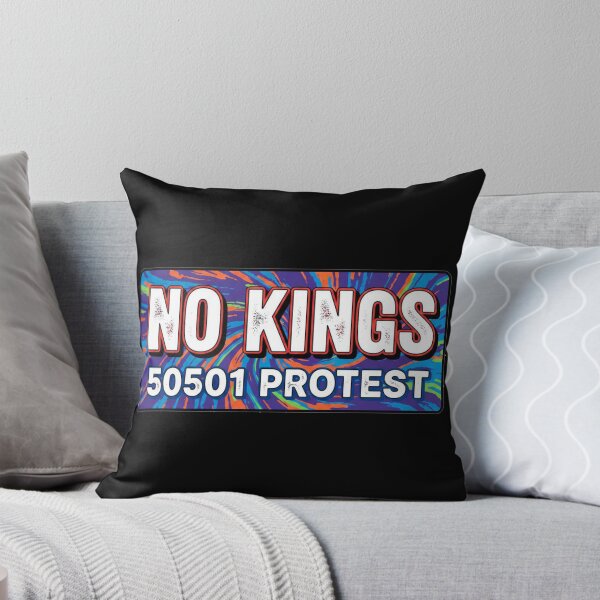 Item preview, NO KINGS 50501 PROTEST Anti Trump designed and sold by Owcomm.
