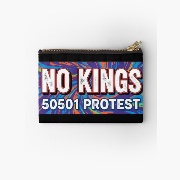 Item preview, NO KINGS 50501 PROTEST Anti Trump designed and sold by Owcomm.