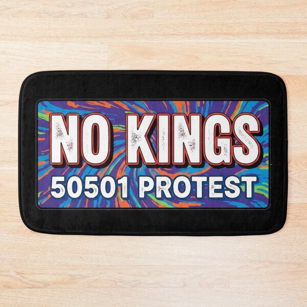 Item preview, NO KINGS 50501 PROTEST Anti Trump designed and sold by Owcomm.