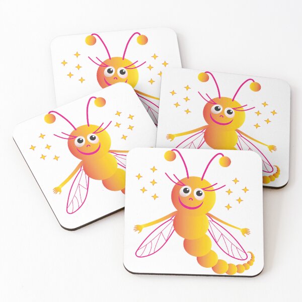 Item preview, Cheerful cartoon caterpillar with wings. Butterfly designed and sold by ZorianArt.