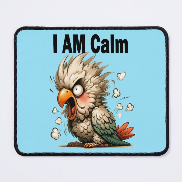Item preview, Crazy parrot in a bad temper designed and sold by LoneAngel.