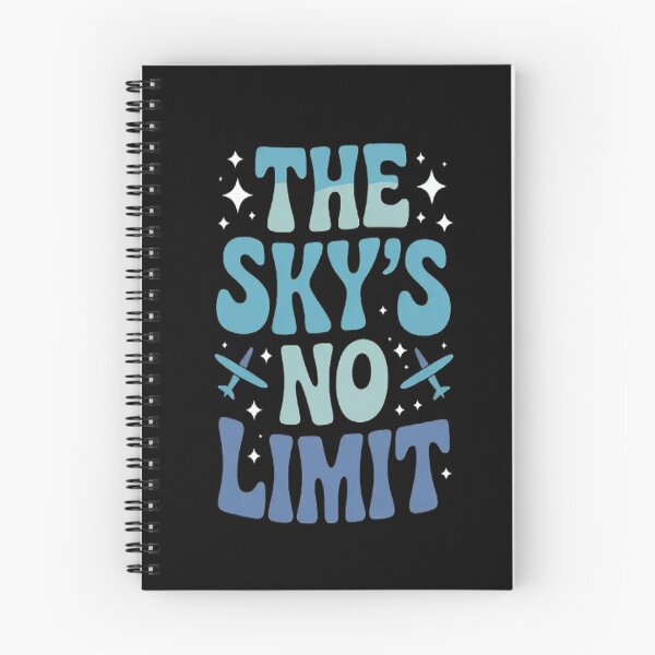 Item preview, The Sky's No Limit Motivational Quote designed and sold by brinbotty.