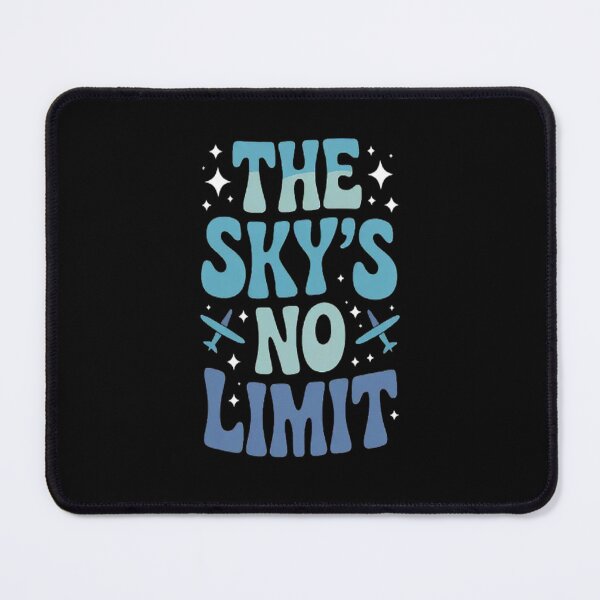 Item preview, The Sky's No Limit Motivational Quote designed and sold by brinbotty.