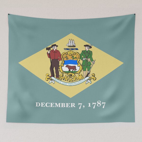 Item preview, Delaware flag designed and sold by rheyes.