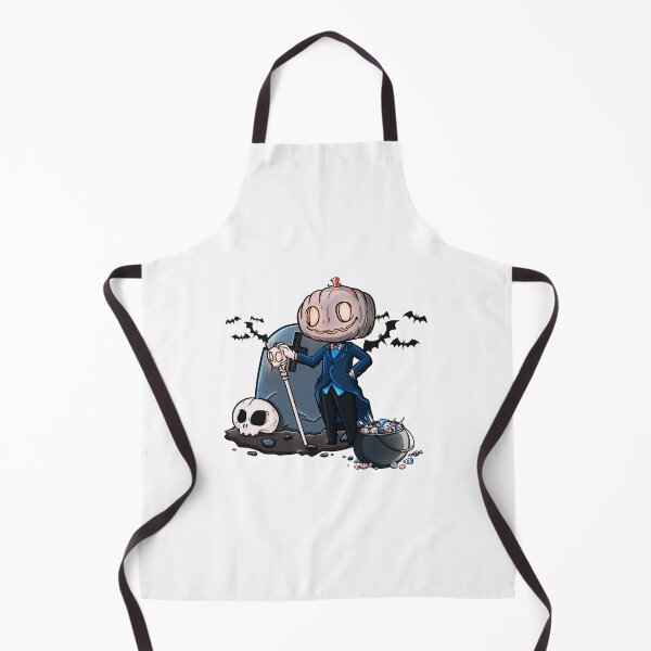 Item preview, Gentleman Pumpkin Skeleton with Candy Cute Halloween Art designed and sold by Horrify.