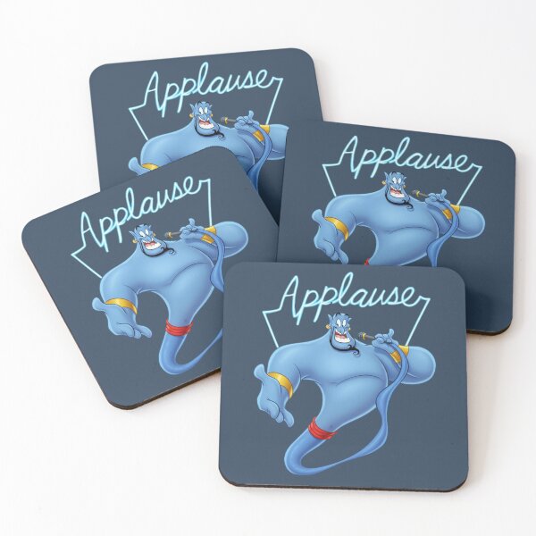Item preview, Aladdin Blue Genie Applause Neon Sign Performance | Funny Retro Showman  designed and sold by Vector_Vibes.