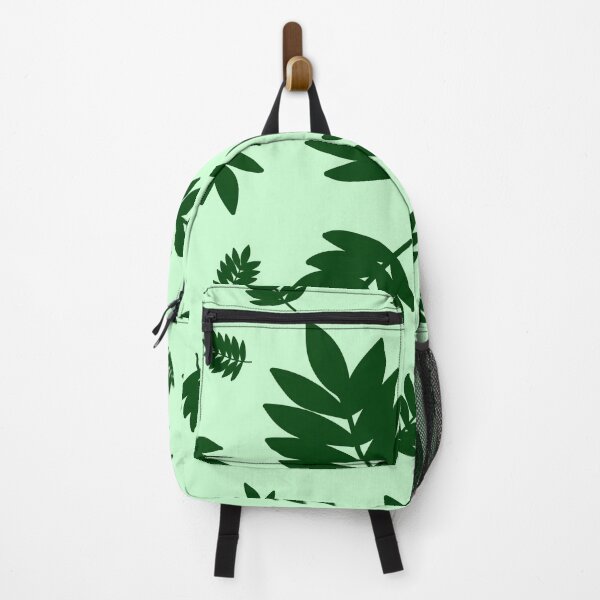 Item preview, Minimalist Tropical Green Fern Leaf Pattern designed and sold by Modular Prints.