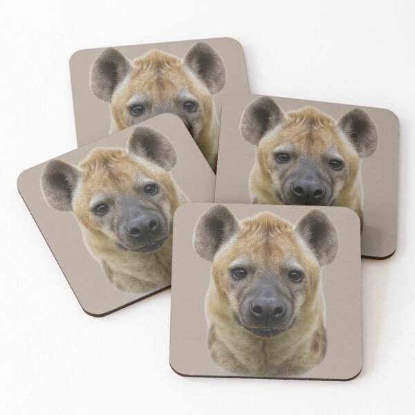 Item preview, Hyena Wildface Artwork – Realistic Wildlife Portrait designed and sold by BROHLine Studio.