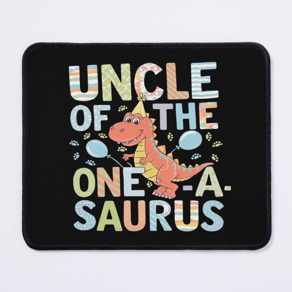 Item preview, Uncle Of The One-A-Saurus 2Nd Birthday Dinosaur Party designed and sold by KotexTemu.