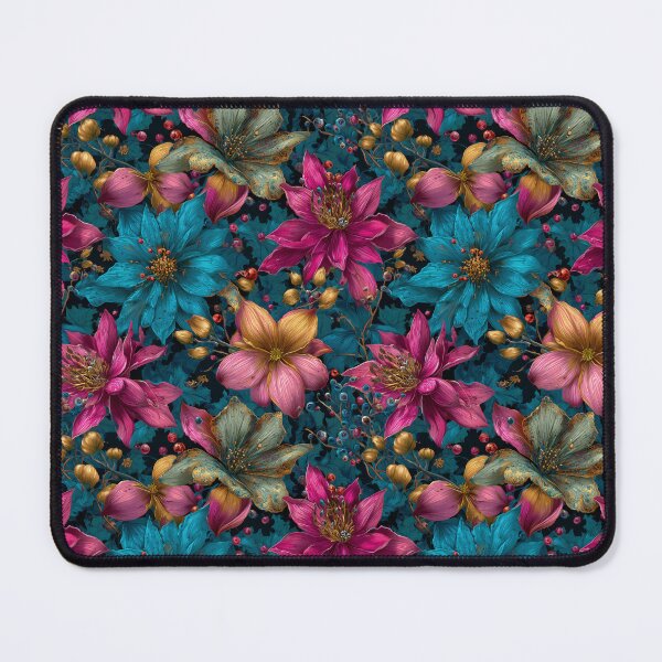 Item preview, Vibrant Botanical Fantasy Pattern  designed and sold by Jirka Svetlik, Studio Illuvision.