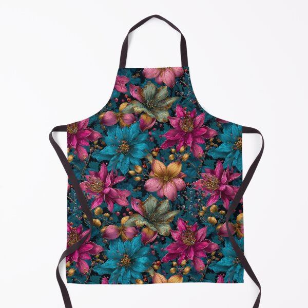 Item preview, Vibrant Botanical Fantasy Pattern  designed and sold by Jirka Svetlik, Studio Illuvision.