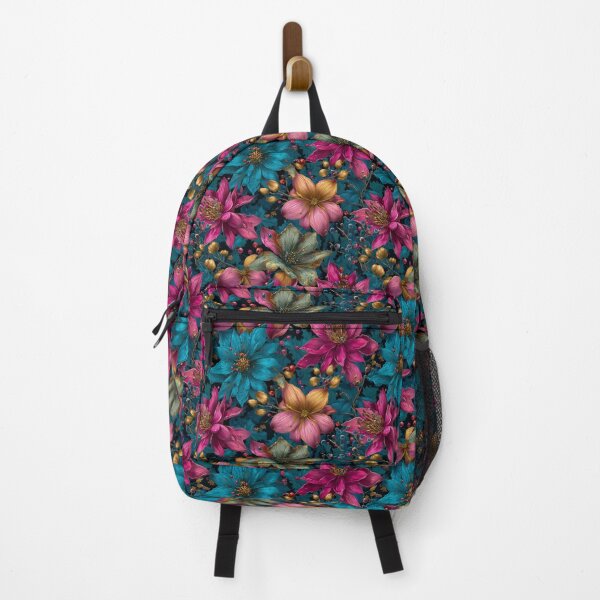 Item preview, Vibrant Botanical Fantasy Pattern  designed and sold by Jirka Svetlik, Studio Illuvision.