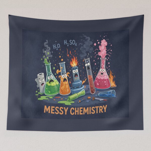 Item preview, Funny Cartoon Lab Chaos Design designed and sold by Maverickystore.