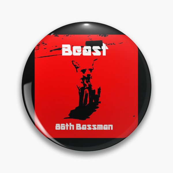 Item preview, Beast - 86th Bassman | Red Grunge Streetwear designed and sold by Mellow-mellow.