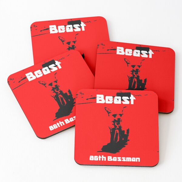 Item preview, Beast - 86th Bassman | Red Grunge Streetwear designed and sold by Mellow-mellow.