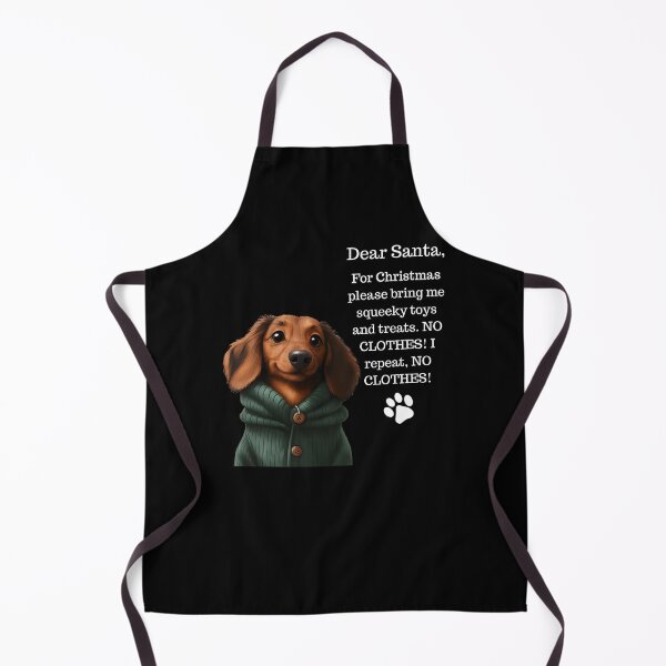 Item preview, Dear Santa For Christmas Please Bring Me Squeeky Toys And Treats Dog designed and sold by BeckFrankie.