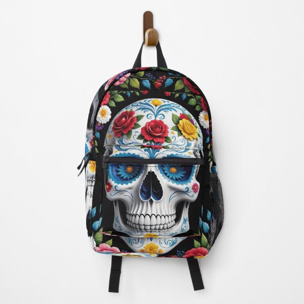 Item preview, Porcelain Skull Blooming with Roses designed and sold by Grafititee.