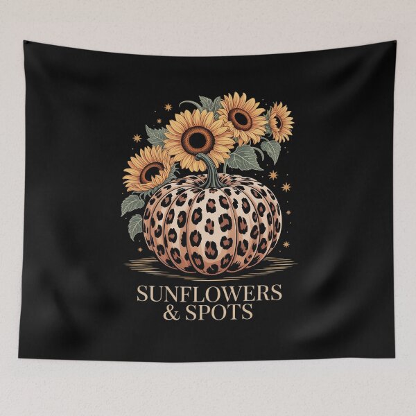 Item preview, Pumpkin Leopard Sunflower Fall Lover Autumn  designed and sold by KotexTemu.