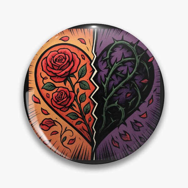 Item preview, Heart Rose and Thorn designed and sold by Planetporridge.