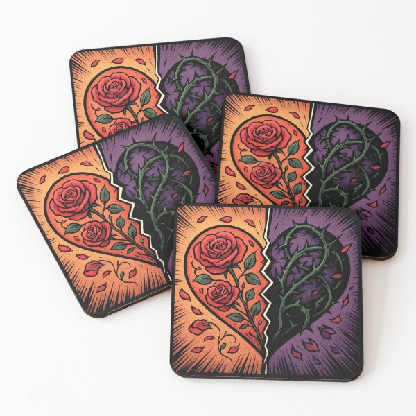 Item preview, Heart Rose and Thorn designed and sold by Planetporridge.