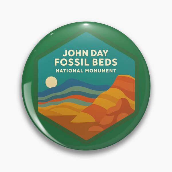 Item preview, John Day Fossil Beds National Monument  designed and sold by Broken Antler Designs .