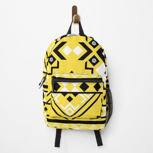 Item preview, Bold Yellow Tribal Geometric Pattern designed and sold by Modular Prints.