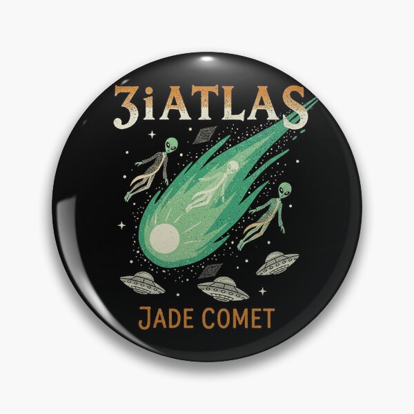 Item preview, 3iATLAS Jade Comet with Spectral Alien Entity designed and sold by zzz888.