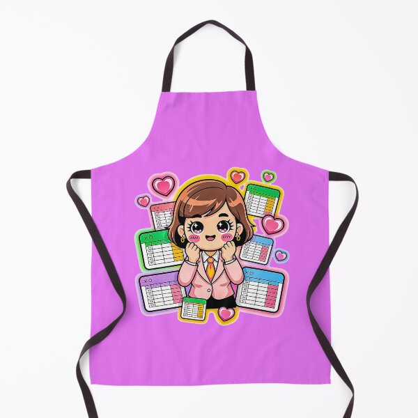 Item preview, Cute Spreadsheet Lover Kawaii Office Data Nerd Design designed and sold by Amanda's Factory.