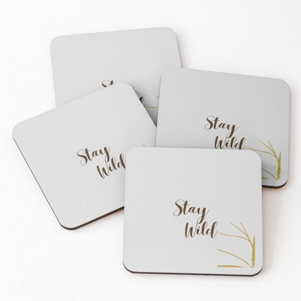 Item preview, Stay wild- minimal nature quote design designed and sold by J-Nature-Vibes.