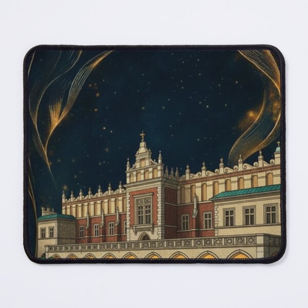 Item preview, Polish Landmarks in Art Nouveau Mosaic – Klimt-Inspired Architectural Art designed and sold by Ewa Miller.