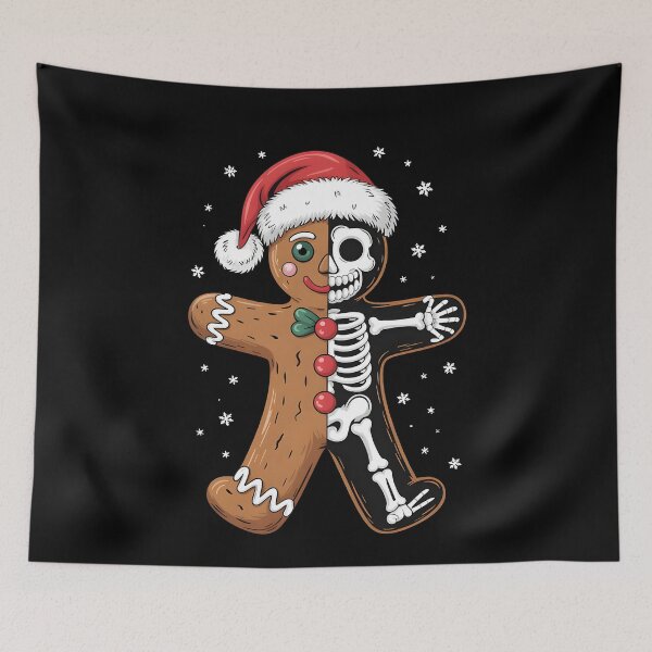Item preview, Gingerbread Skeleton Christmas designed and sold by BeckFrankie.