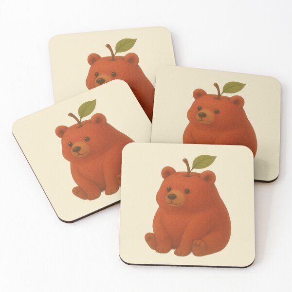 Item preview, The Apple Bear designed and sold by TheWonkyEaselCo.