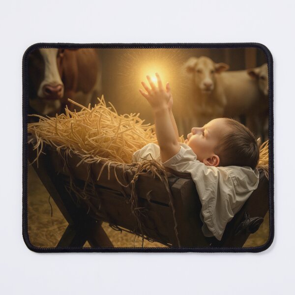 Item preview, Christmas Baby In a Barn Manger designed and sold by Maria Dryfhout.