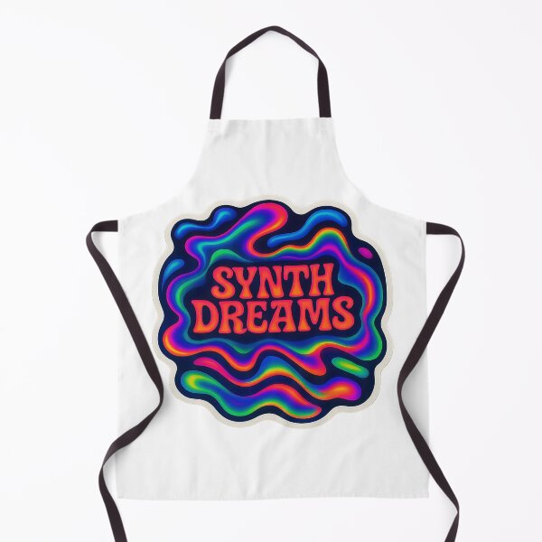 Item preview, Synth Dreams – Psychedelic Neon Synthwave Art designed and sold by |TRSSHOP|.