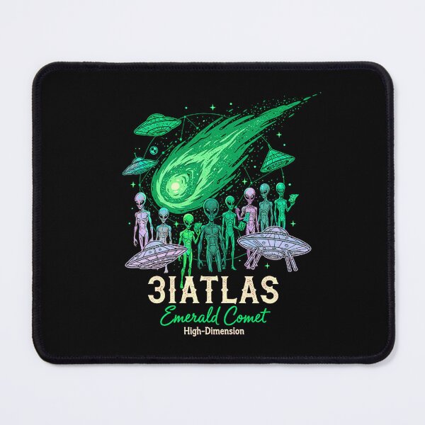 Item preview, 3iATLAS Emerald Comet and Alien Alliance Art designed and sold by zzz888.