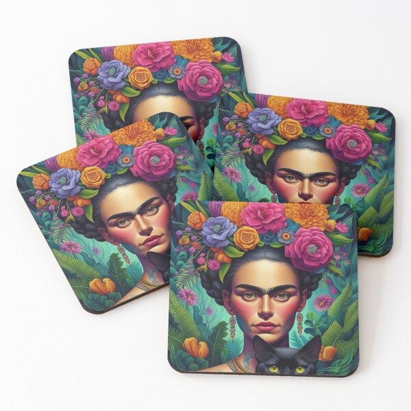 Item preview, Woman with headdress, inspired by Frida Kahlo designed and sold by BenCoStyle.