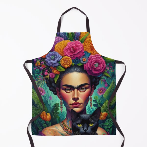 Item preview, Woman with headdress, inspired by Frida Kahlo designed and sold by BenCoStyle.