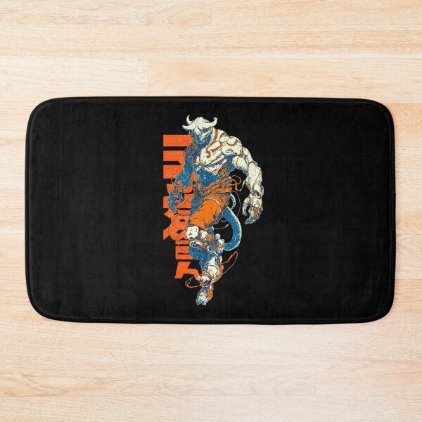 Item preview, Cyber Minotaur Warrior – Retro Japanese Sci-Fi Art designed and sold by VYNROX.
