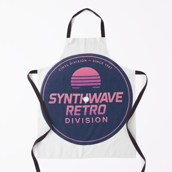Item preview, Synthwave Retro Division – Dark Retro Synth Logo designed and sold by |TRSSHOP|.