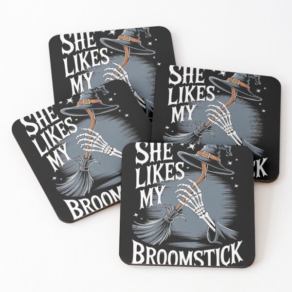 Item preview, She Loves My Broomstick I Like Her Pumpkins2  designed and sold by KotexTemu.