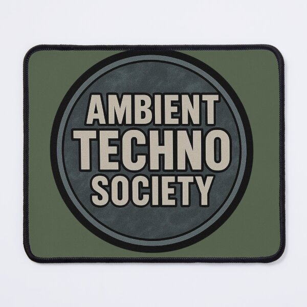 Item preview, Ambient Techno Society – Minimal Underground Electronic Logo designed and sold by |TRSSHOP|.