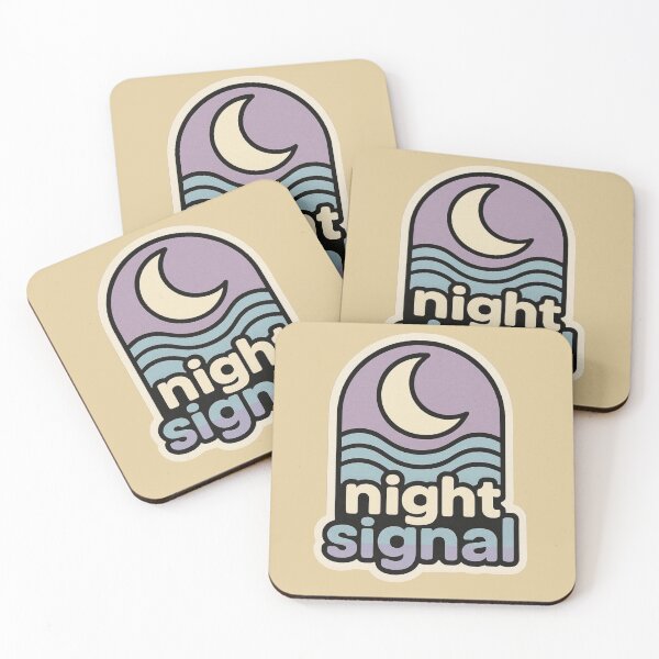 Item preview, Night Signal – Moonlit Chill Electronic Design designed and sold by |TRSSHOP|.