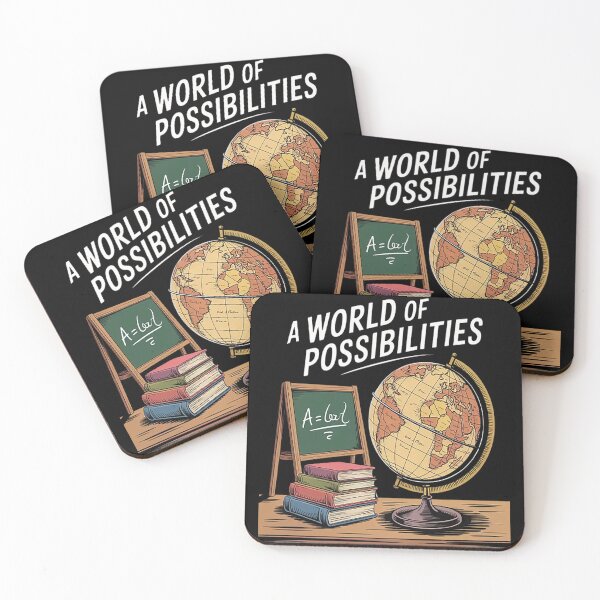 Item preview, A World Of Possibilities Seek Knowledge Everywhere Education Adventure designed and sold by mandiana.