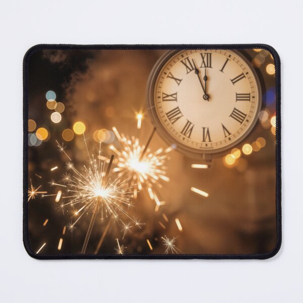 Item preview, Countdown For New Year Clock With Party Sparklers designed and sold by Maria Dryfhout.