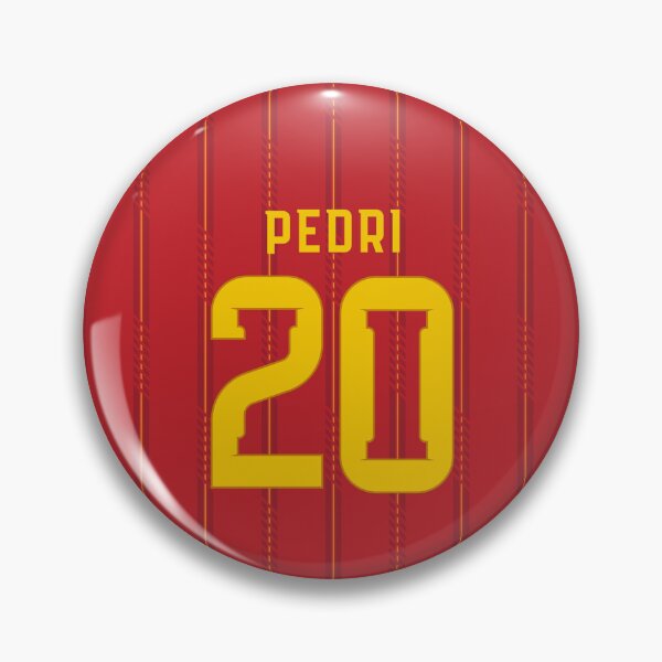 Artikelvorschau, Pedri WM-Trikot Spanien 2026 entworfen und verkauft von Alimator.