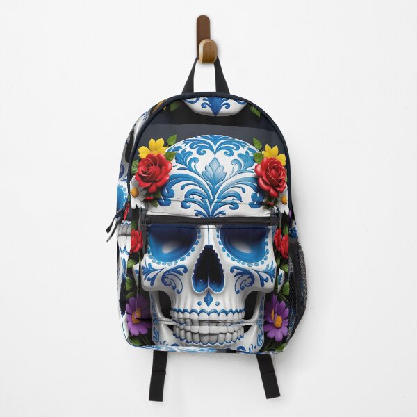 Item preview, Porcelain Skull Blooming with Roses designed and sold by Grafititee.