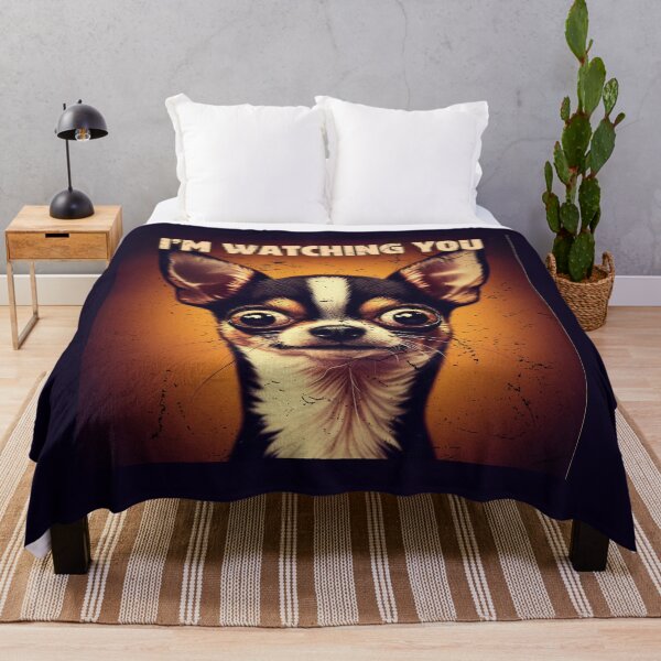 Item preview, I’m Watching You – Funny Chihuahua Graphic with Intense Stare designed and sold by Kmcantley.