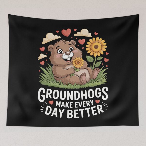 Item preview, Groundhogs Funny designed and sold by sterabamineh.