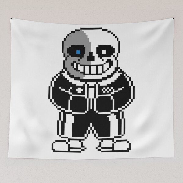 Item preview, Pixelated JUDGMENT Skeleton designed and sold by ArtByRahim.